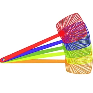MATA MOSCA DE PLASTICO COLORES SURTIDOS