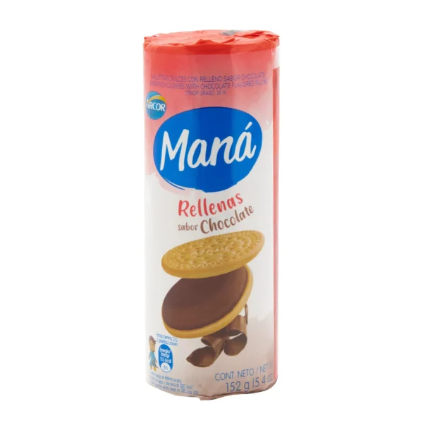 MANA RELLENO CHOCOLATE 152GR