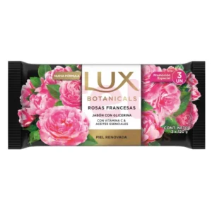 JABON LUX ROSAS POR 3