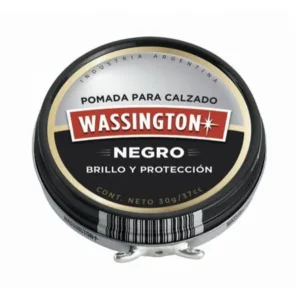 POMADA PARA CALZADO NEGRO WASSINGTON 30GR