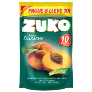 JUGO ZUKO DURAZNO 10 LTS