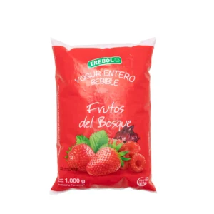 YOGHURT ENTERO FRUTOS DEL BOSQUE TREBOL 1LT