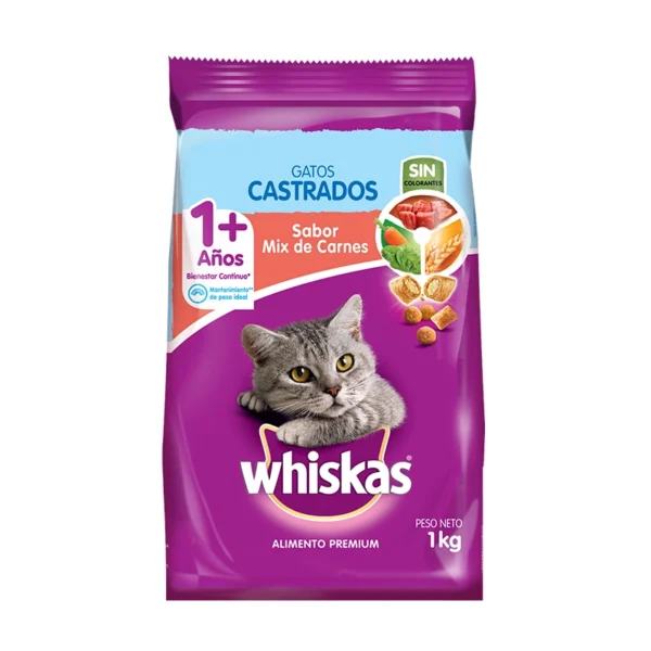 ALIMENTOS PARA GATOS CASTRADOS 1KG