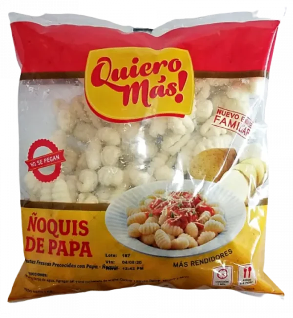 ÑOQUIS DE PAPA 1 KG QMAS