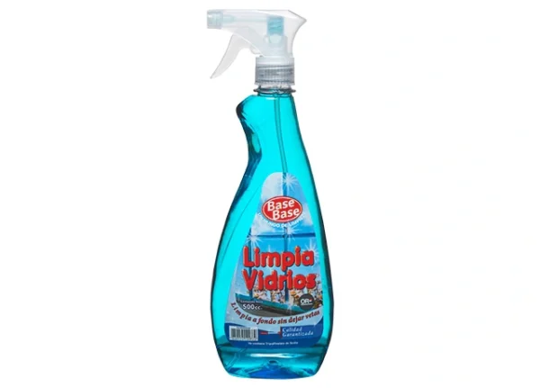 LIMP VIDRIOS BASE BASE C/GATILLO 500 ML