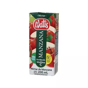 NECTAR WATTS MANZANA 200ML