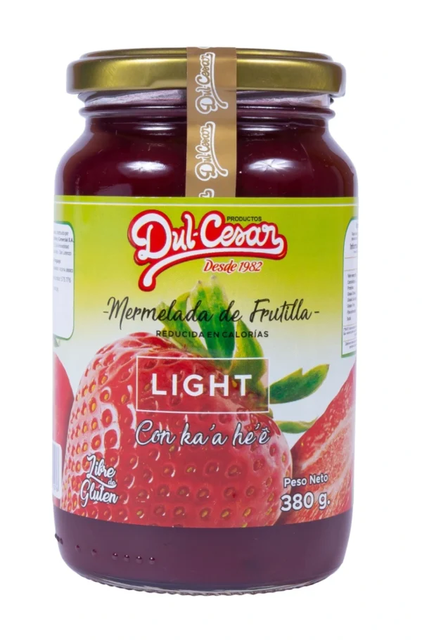 DUL- CESAR MERM FRUTILLA LIGHT VIDRIO 380GR