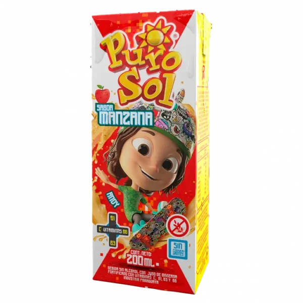 PURO SOL TETRA MANZANA 200ML