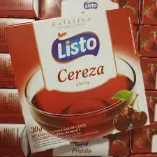 GELATINA LISTO CEREZA 30GR