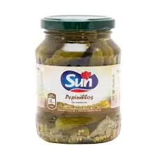 SUN PEPINO ENTERO VIDRIO