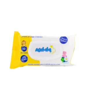 TOALLITA HUMEDA AGUBABY ALOE POR 50