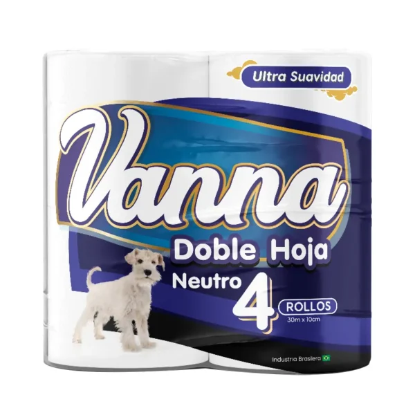 PAPEL HIGIENICO VANNA NEUTRO POR 30M