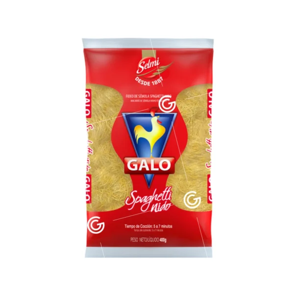 FIDEO GALO NIDO SPAGHETTI 400GR