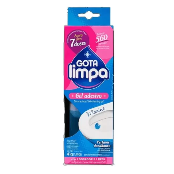 GEL ADESIVO BAÑO GOTA LIMPA MARINE 41GR