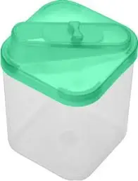 AZUCARERA PLASTICA C/ TAPA VERDE