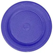 PLATO NEON AZUL C/10