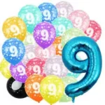 GLOBO 9 EST FELIZ CUMPLEAÑOS SURT.