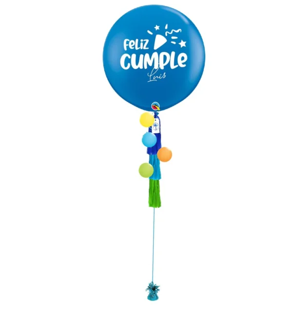FELIZ CUMPLEAÑOS GLOBO VARON