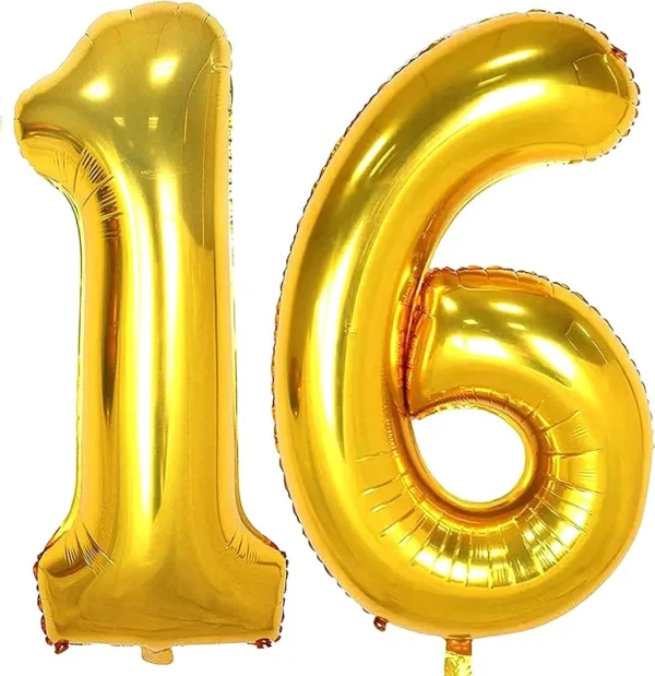 GLOBO INF 16 N°6 DORADO
