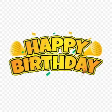 FELIZ CUMPLEAÑO AMARILLO